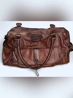 Tod's Brown Italian Leather Bag